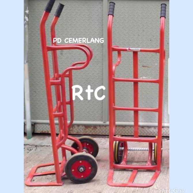 Troli barang 2 roda trolley serbaguna 2 roda kualitas super