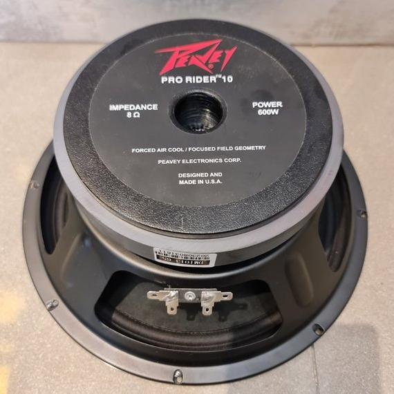 SPEAKER PEAVEY 10 INCH PRO RIDER 600 WATT KOMPONEN Speaker