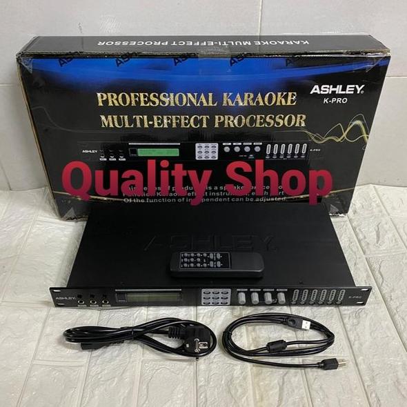 SALE PROSESOR KARAOKE - MANAGEMENT ASHLEY K-PRO-K PRO BARU