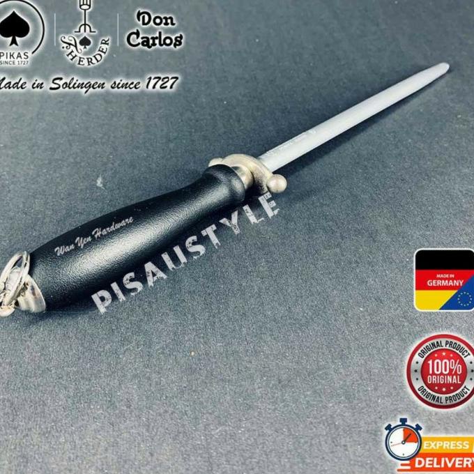 Honing Steel F. Herder Cap Garpu 20Cm Fine Cut Rekomendasi Asahan Ok