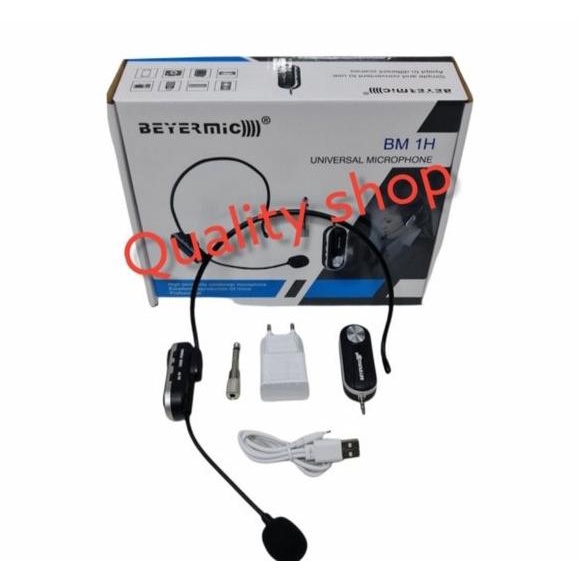 MIC WIRELESS BEYERMIC BM 1H BANDO MICROPHONE BEYERMIC BM1H HEADSET