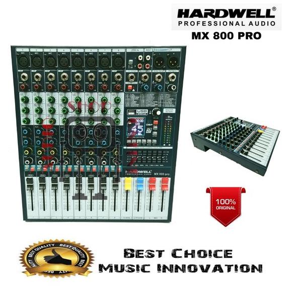 Audio Mixer Hardwell MX 800 pro MX800 MX800pro Sound Card Bluetooth