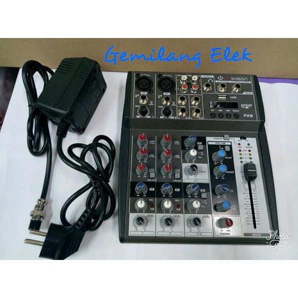 ORDER SEKARANG Mixer Audio CRIMSON FX6