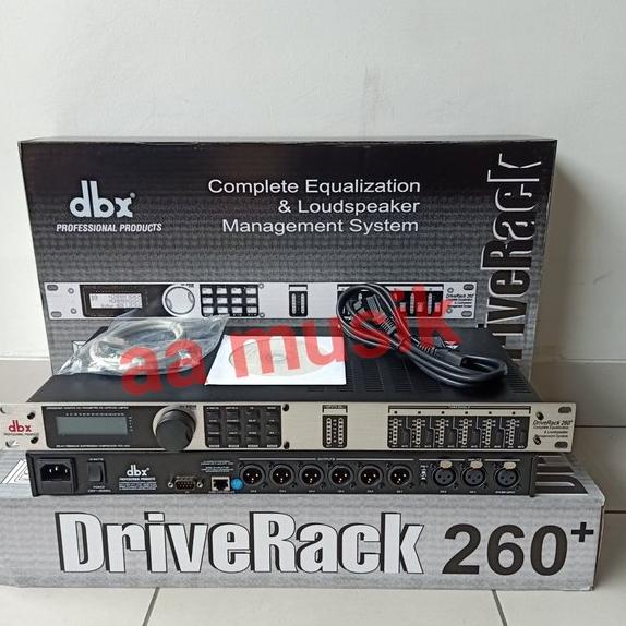 BEBAS ONGKIR MANAGEMANT SPEAKER DBX 260 SILVER EDISI TERBARU KUALITAS SUPER