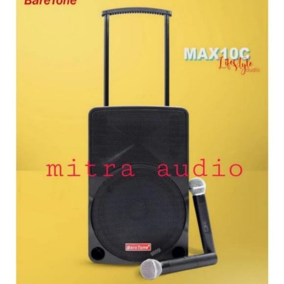 Speaker portabel bkuetooth original Baretone max 10 c max 10c