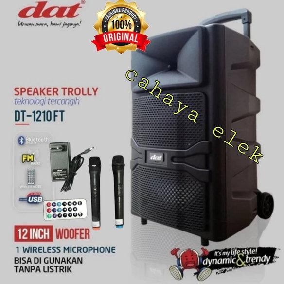 Speaker portabel DAT dt1210ft dt 1210ft original