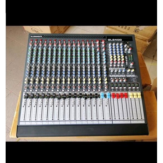 BARU AUDIO MIXER ALLEN DAN HEATH GL2400 16CH CHANNEL GL2400 16CH