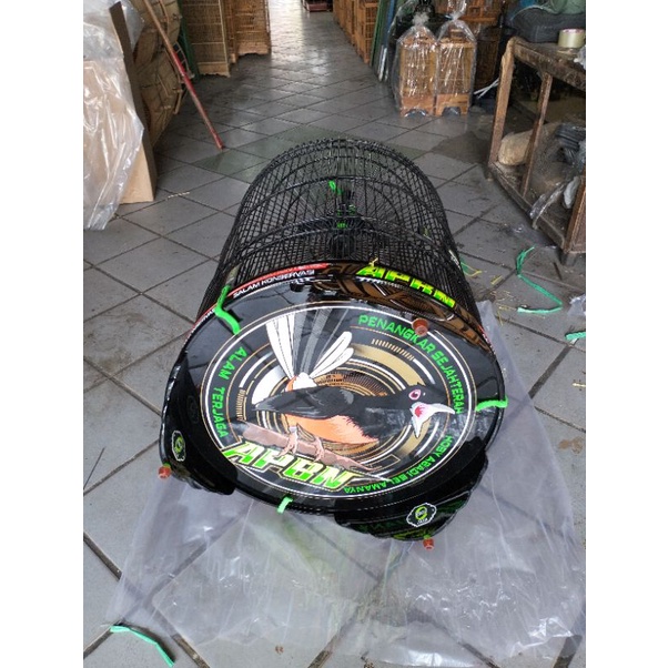 SANGKAR KANDANG MURAI PVC DECAL EBOD JAYA NO.2