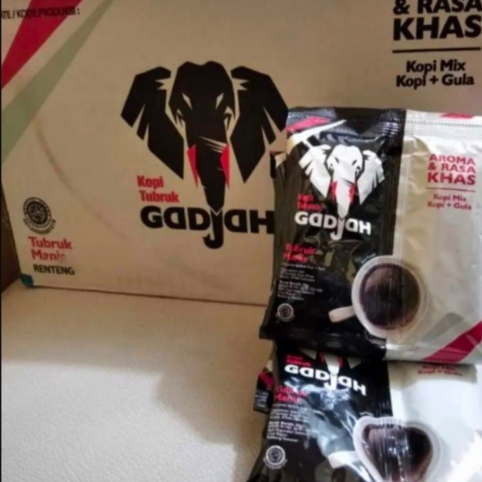 

NEW PRODUCT KOPI CAP GAJAH PLUS GULA 1 DUS
