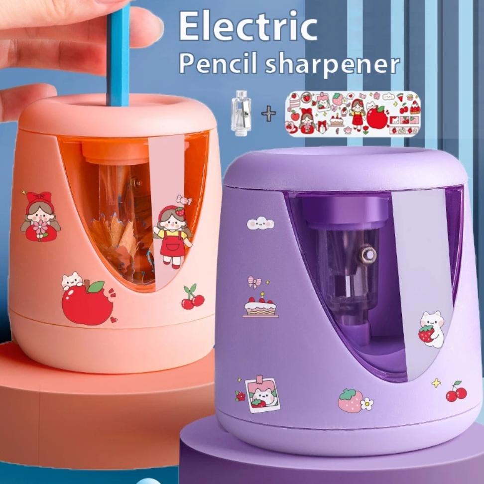 

Pengasah Pensil Elektrik Otomatis Multi Fungsi Heavy Duty Mechanical Pencil Sharpener Sekolah Sd Siswa Anak Alat Tulis Hadiah