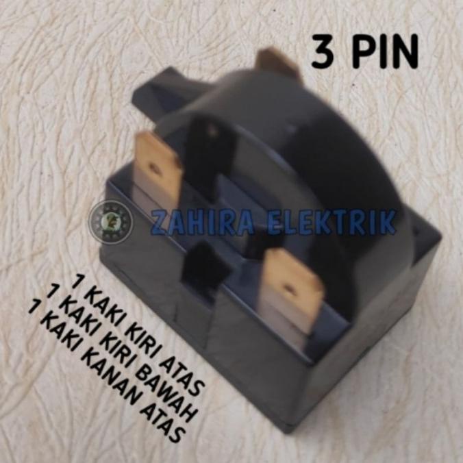 populer] Relay PTC Kulkas / PTC Relay Kulkas 3 PIN - 2 KAKI KIRI 1 KAKI KANAN