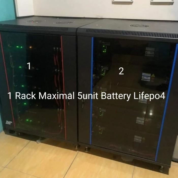 Rack Battery 15U Lifepo4 Rak Battery Zte Narada Shoto Sacredsun Huawei