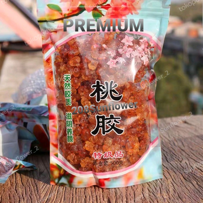 

Peach Gum/Tao Jiao (Biasa/Standart/Premium)500g