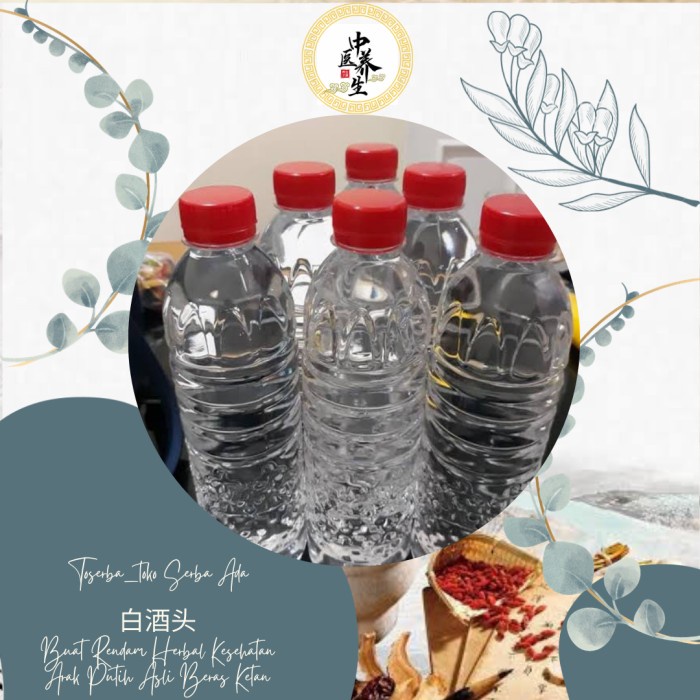 

Bai Jiu Untuk Rendam Herbal Herbal Kesehatan