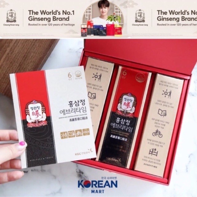 

Ginseng Merah Korea Red Ginseng Cheong Kwan Jang Isi 30 Sachet