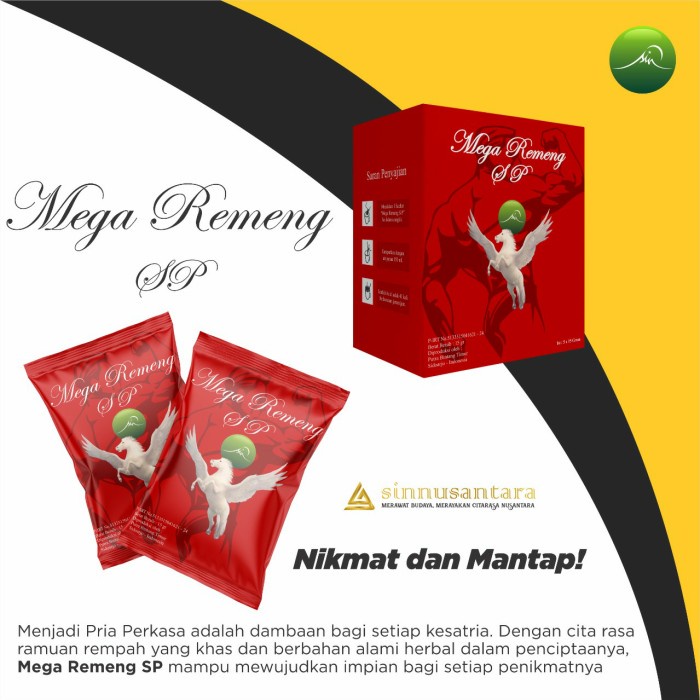 

Jamu Sehat Pria Mega Remeng