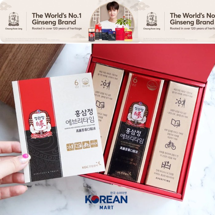 

Cheong Kwan Jang Everytime Balance Korean Red Ginseng Original 30s