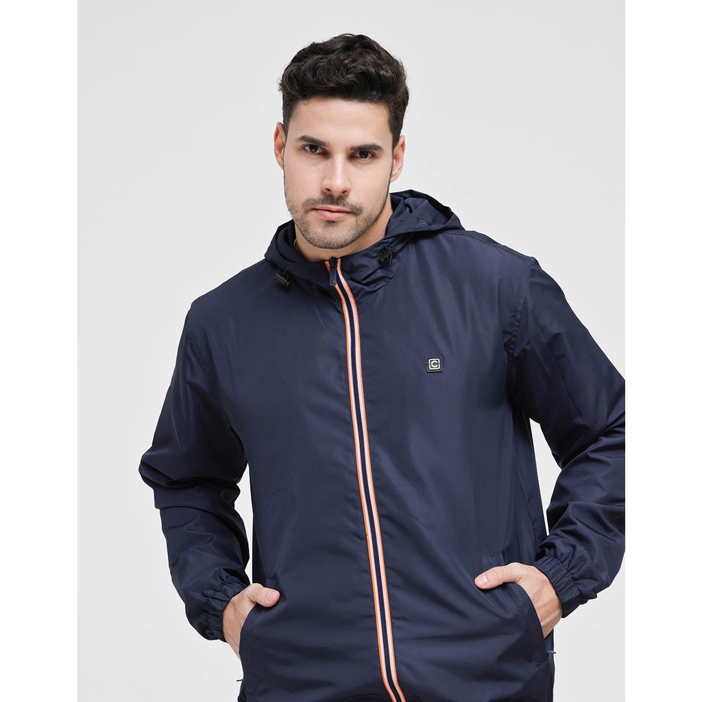 Cole Jaket Micro With Stripe Detail Zipper Pria 117933864
