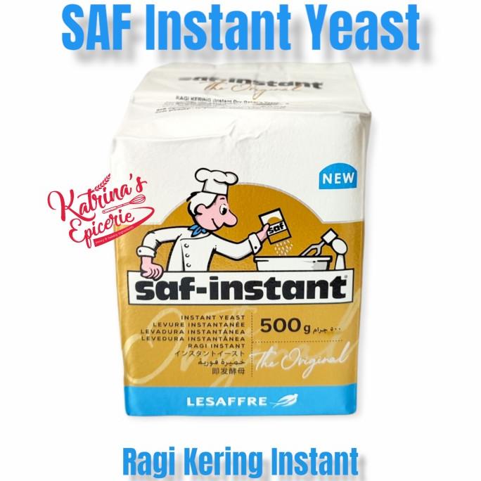 

Saf Instant Yeast 500 Gram Ragi Kering Instant Untuk Roti Donat Dll