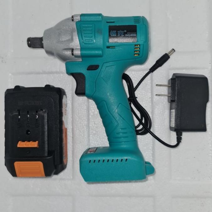 Impact Wrench Cordless Mesin Drill Impact Wireless Battery Original
