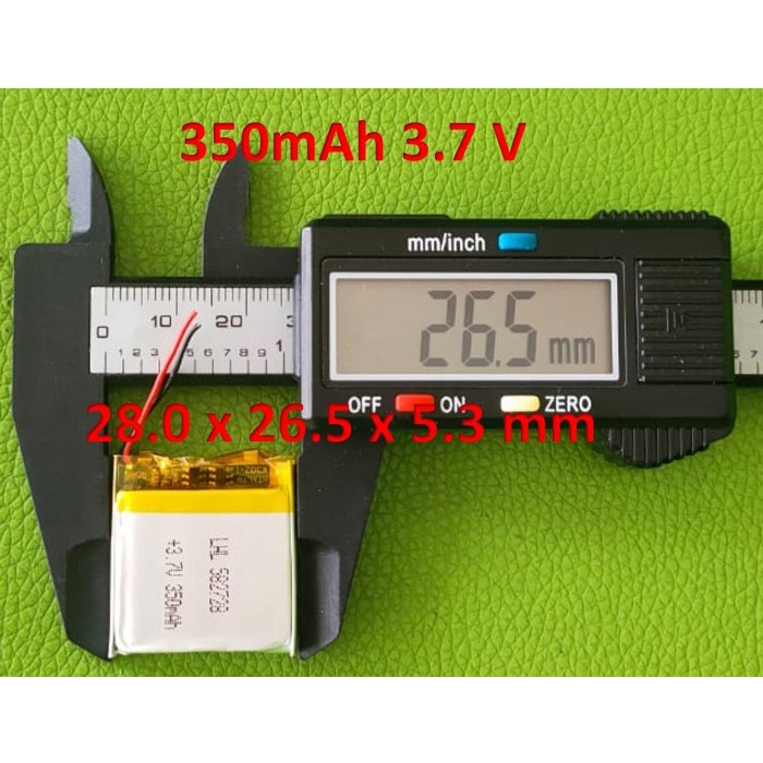 Baterai Lithium polimer Li-ion 3.7 v