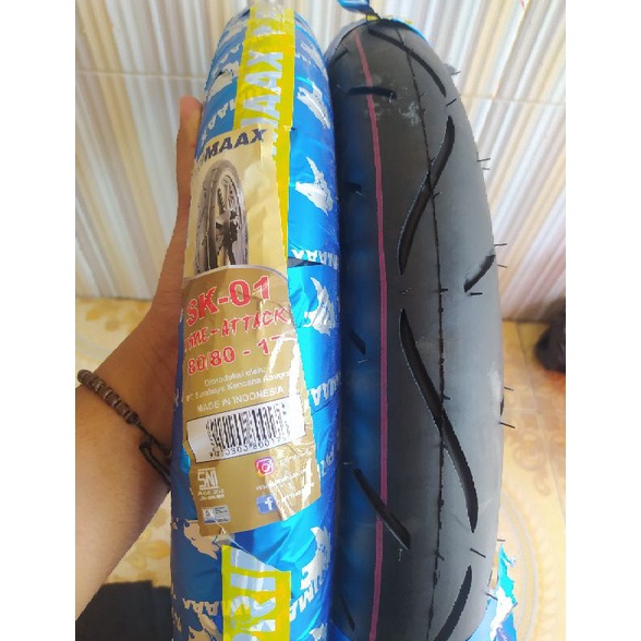 Shopee brand Ban primax Sk 01 ban donat ring 17 90/80-17 80/80-17 Ban Motor Murah R0A