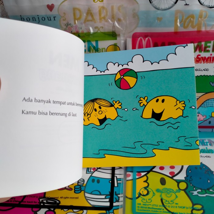 FLASH SALE PAKET SERI MR.MEN 6 BUKU - ROGER HARGREAVES TERMURAH