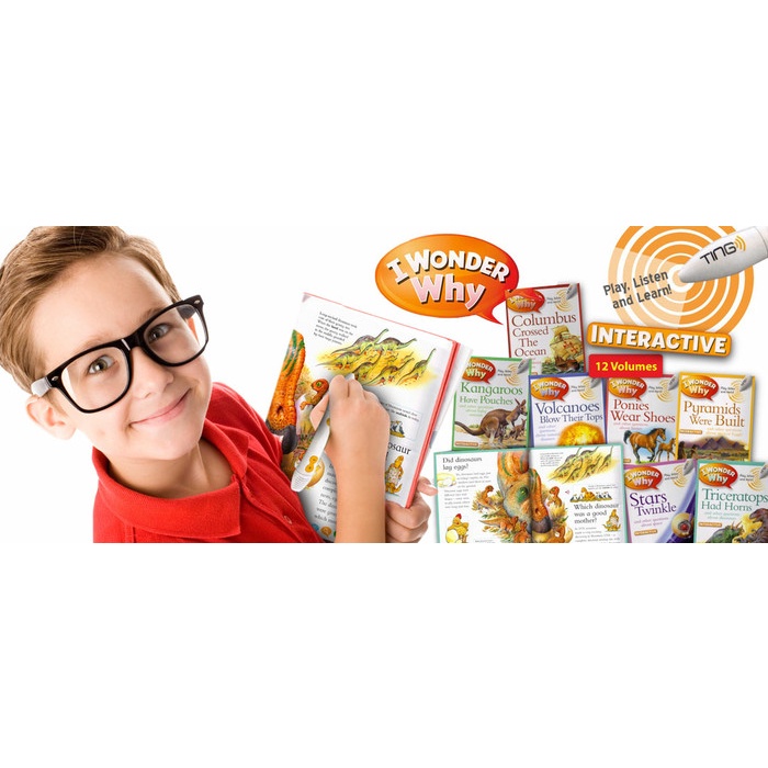 MUST HAVE GROLIER ENSIKLOPEDIA I WONDER WHY WITH PEN TERLARIS