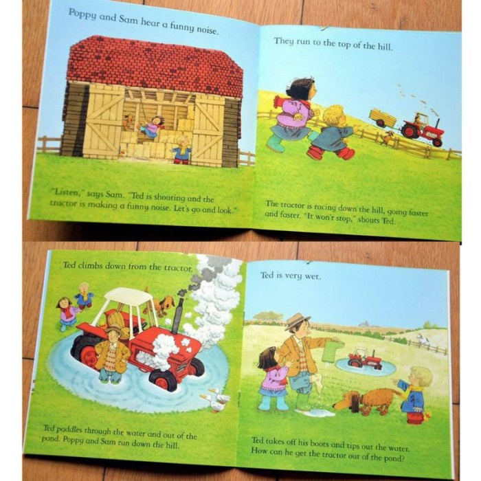 PROMO USBORNE FARMYARD TALES AND FIRST EXPERIENCES STORY 20 BOOK SET TERLARIS