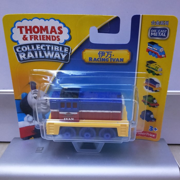 DISKON SPESIAL THOMAS AND FRIENDS DIECAST RACING IVAN - KERETA MAINAN ANAK TERBARU