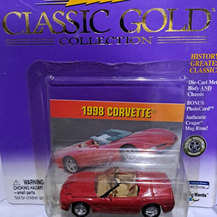 PROMO 1998 CORVETTE DIECAST 1:64 JOHNNY LIGHTNING TERLARIS