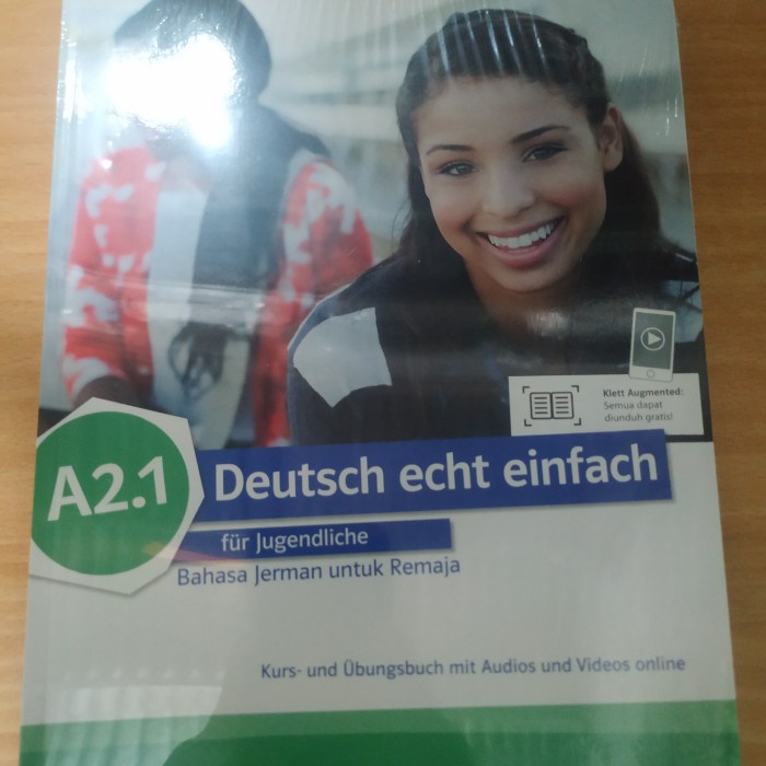 DISKON SPESIAL BUKU BAHASA JERMAN DEUTSCH ECHT EINFACH A2.1 KAMUS BAHASA JERMAN TERBARU