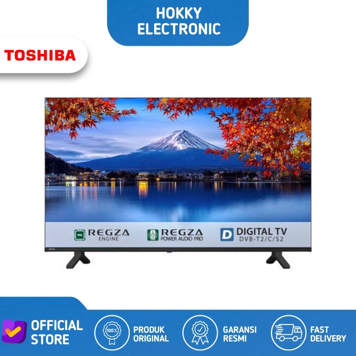 Toshiba 32S25Kp Led Digital Tv 32 Inch Hd Ready Dvb-T2 Regza 32S25