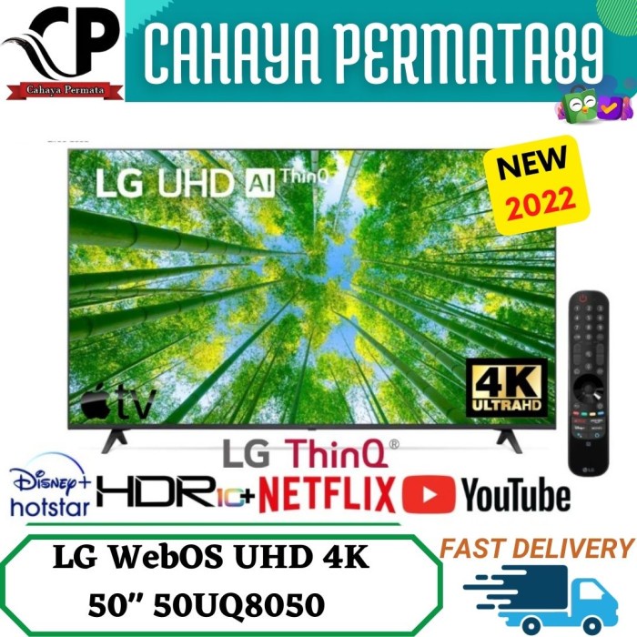 Lg 50Uq8050 Smart Tv 4K Hdr 50 Inch Uq8050 50Uq8050Psb Lg 50Up8000