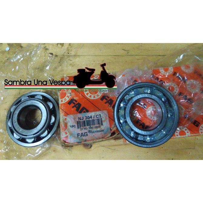 %$%$%$%$] Bearing Laher Kruk As Bandulan N304 6205 FAG German RX King Satria 2T