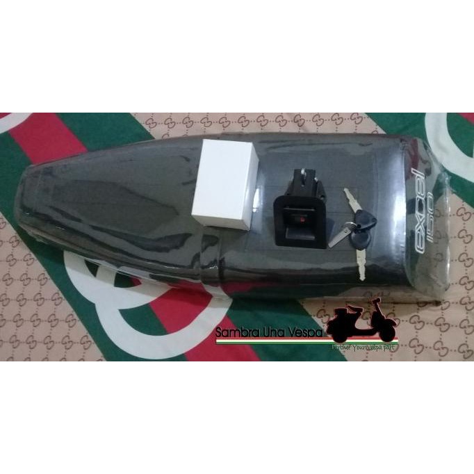 "'''] Jok Panjang Single Vespa Excel 200 Original EMGI Plus Rumah Kunci Jok