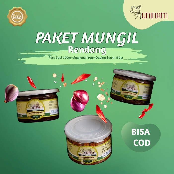 

RENDANG PAKET 3 MUNGIL UNINAM