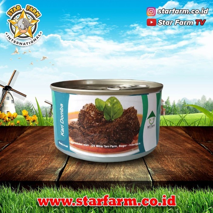 

KARI DOMBA KALENG SIAP KONSUMSI 185G - STAR FARM