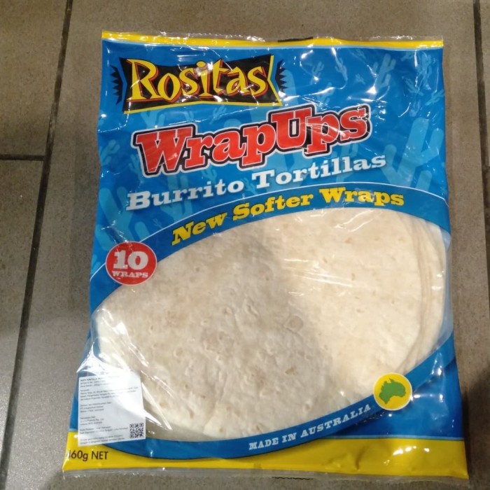 

ROSITAS BURRITO FLOUR TORTILA 460 GR PACK