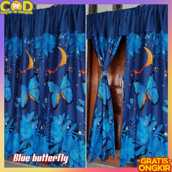 Aestetik Belah Tengah Aestetic Berponi Ruang Tamu Gorde Tebal Tiray Susun Gordem Terbaru Home Made S