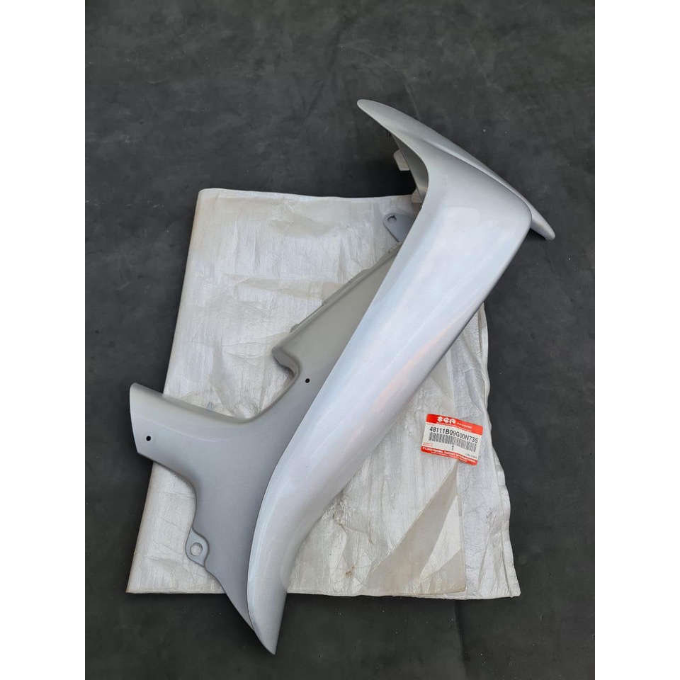 Legshield Sayap Smash Fd 110 Kanan Silver Ori Sgp 48111B09G00N735