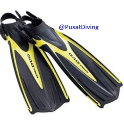 Fins Dive Diving TUSA - SF0102 Fins Imprex Duo Open Heel Kaki Katak