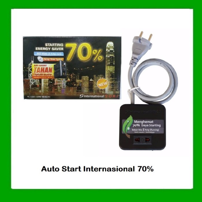 PENGHEMAT DAYA LISTRIK AUTO START INTERNATIONAL 70%