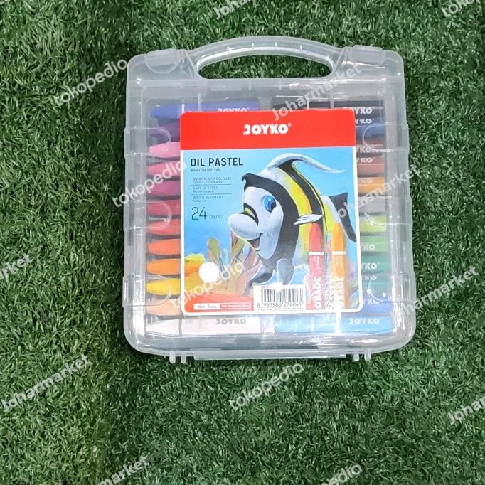 

{{{{}}] crayon Joyko 24 warna oil pastel