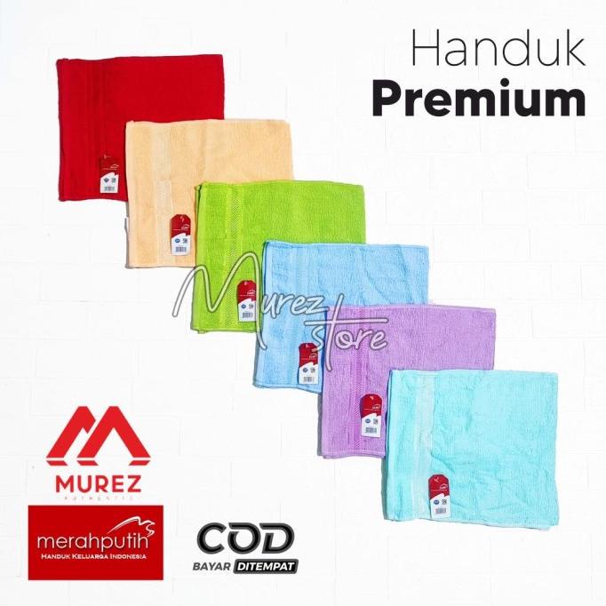 *:*:*:*:*] HANDUK MERAH PUTIH HANDUK POLOS KECIL / SEDANG / BESAR