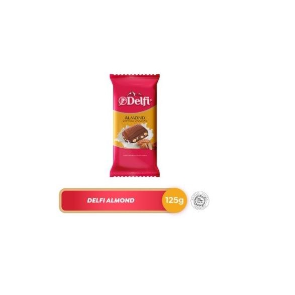 

Delfi Chocolate Coklat Dairy Milk Almond 125 Gr