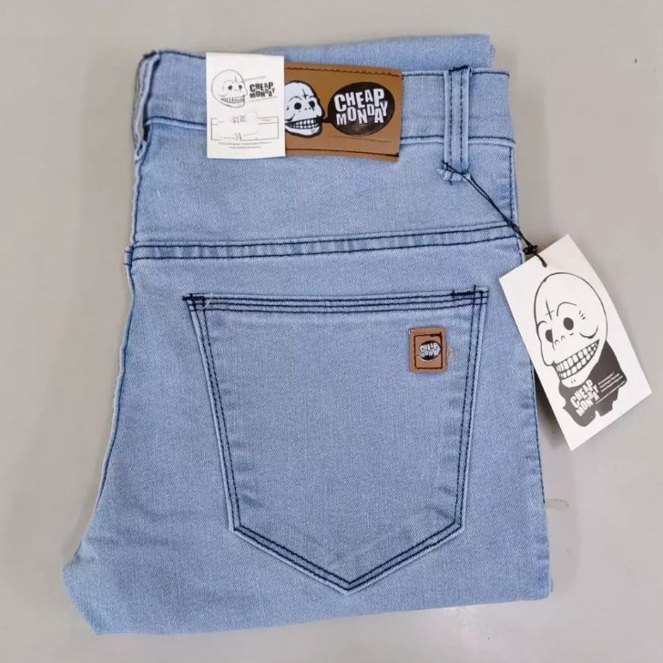 Dijual  Celana Panjang Cheap Monday/Celana panjang slimfit/Celana Panjang Pria Terbaru Original/Cela