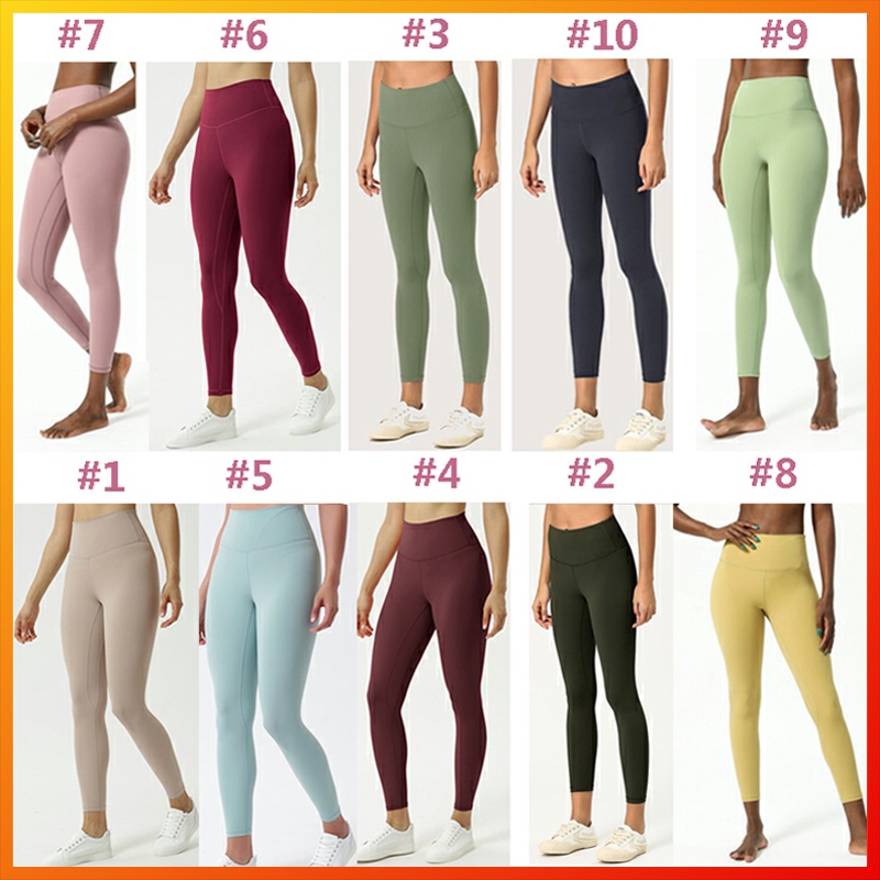 10 color Lululemon Yoga Align Pants high waist Leggings women's fashion trousers 1903