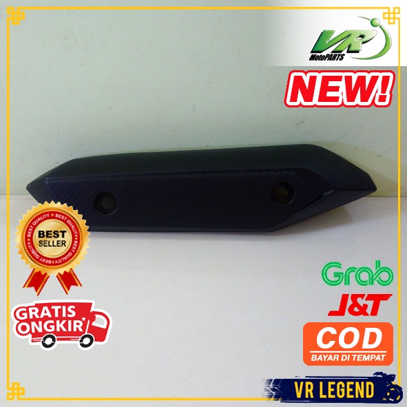 KAP TUTUP KNALPOT COVER KNALPOT BEAT F1 FI INJEKSI 2013 2014 2015 HONDA MURAH BERKUALITAS