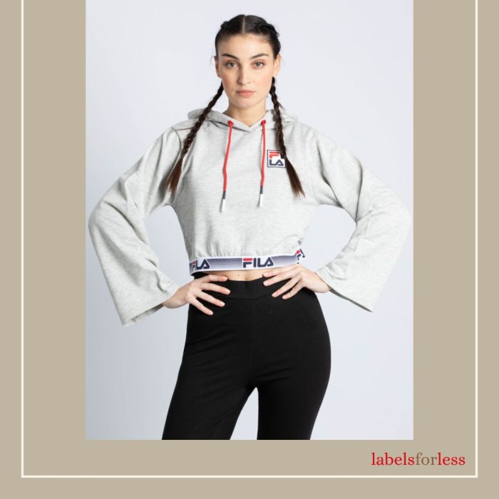 Fila Elliot Crop Hoodie
